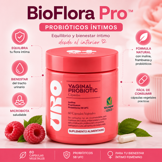 UroFlora Pro™ - Probióticos íntimos