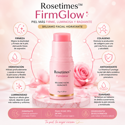 Rosetimes™ FirmGlow — Firmeza y luminosidad