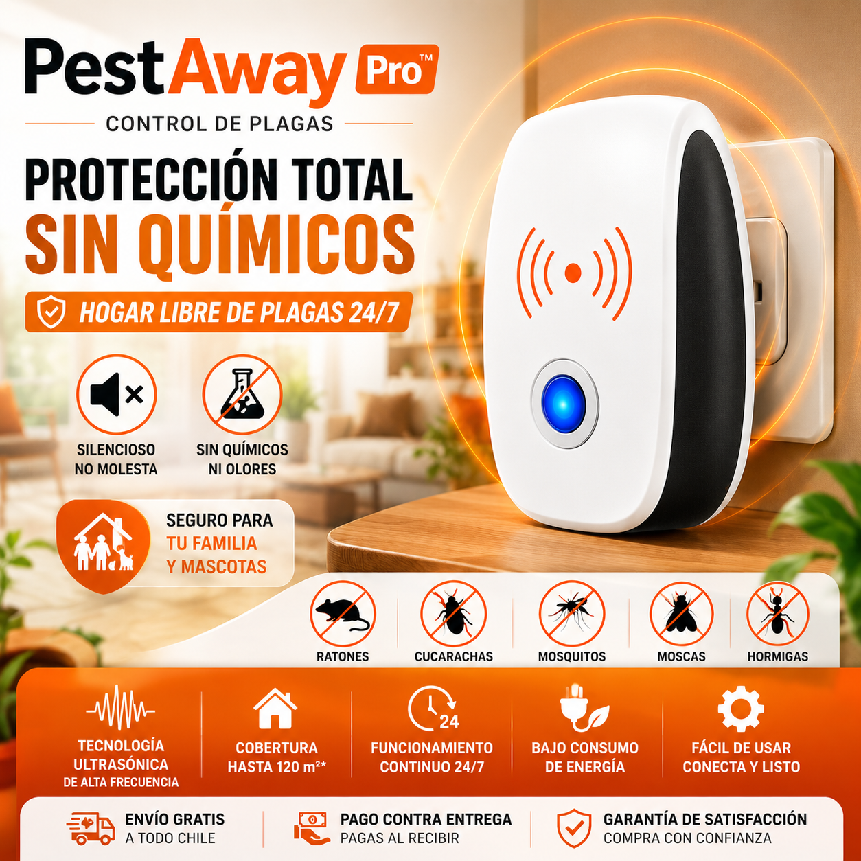 PestAway Pro™ – Control de plagas