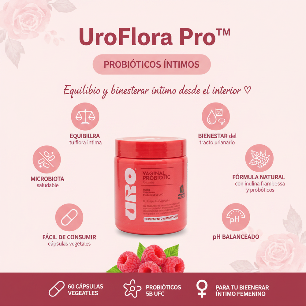 Infografía UroFlora Pro™